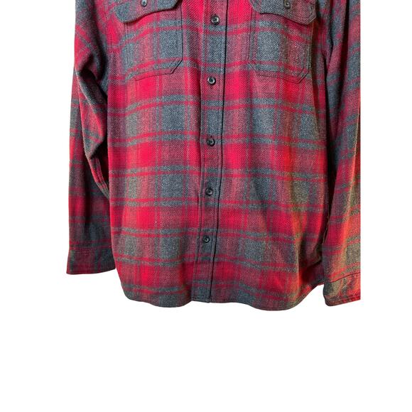 ORVIS Men’s Heavyweight Plaid Flannel Shirt-Jacket / Size: XL - Picture 7 of 10